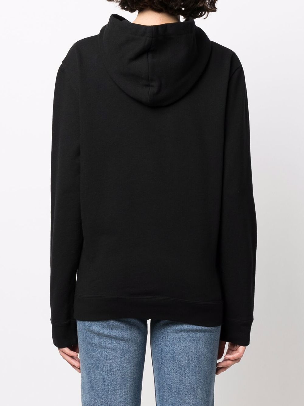 Saint Laurent Women's Logo Print Hoodie