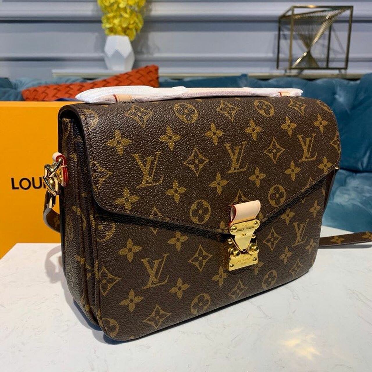 Louis Vuitton Pochette Metis Bag Monogram Canvas For Women, WomenÃƒÂ¢Ã¢â€šÂ¬Ã¢â€žÂ¢s Handbags, Shoulder And Crossbody Bags 9.8in/25cm Louis Vuitton M44875