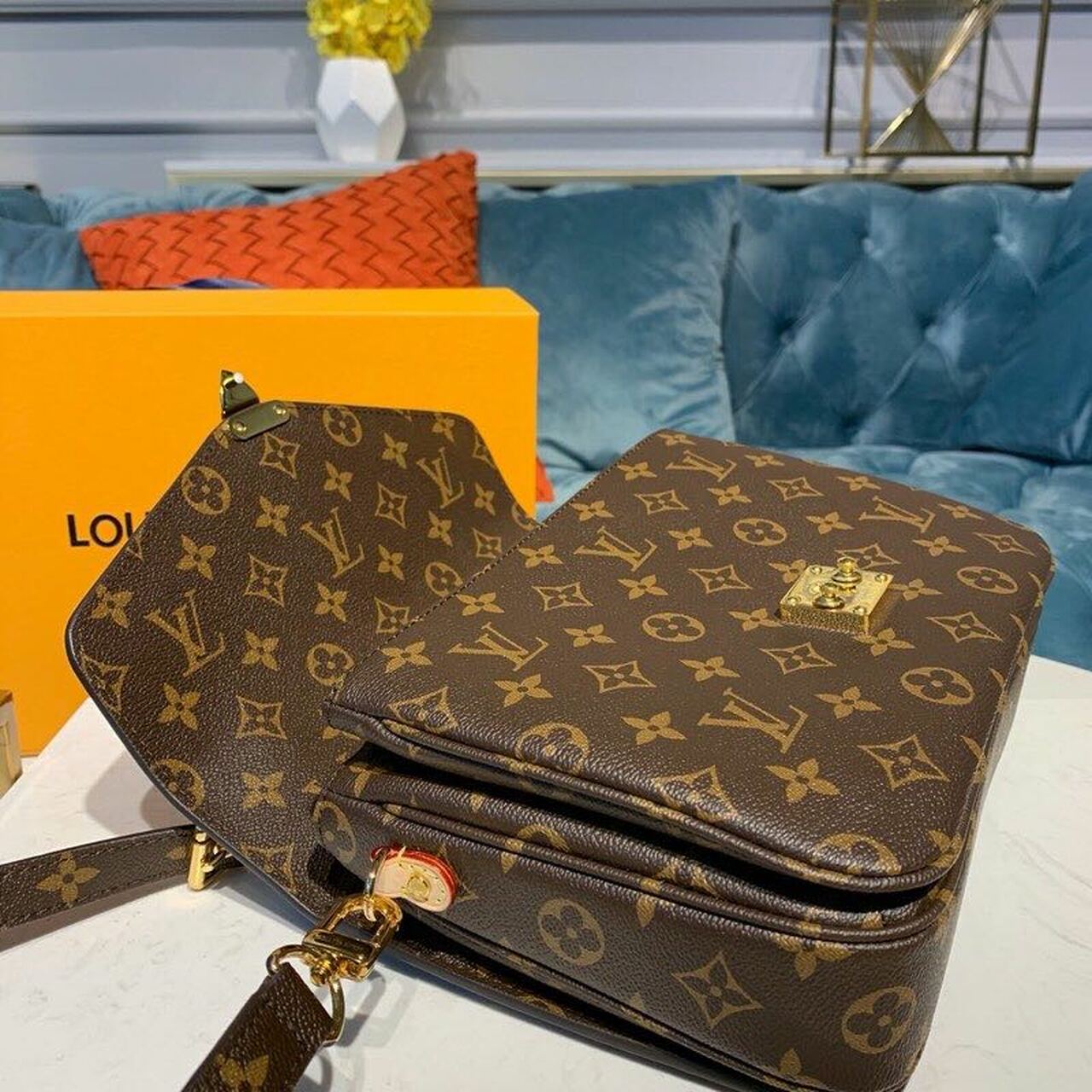 Louis Vuitton Pochette Metis Bag Monogram Canvas For Women, WomenÃƒÂ¢Ã¢â€šÂ¬Ã¢â€žÂ¢s Handbags, Shoulder And Crossbody Bags 9.8in/25cm Louis Vuitton M44875