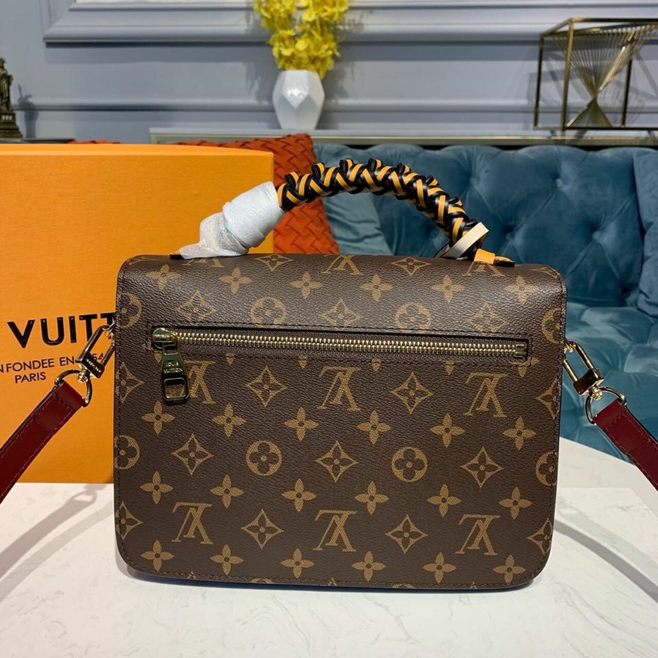 Louis Vuitton Pochette MÃƒÆ’Ã‚Â©tis Monogram Canvas For Women,  Shoulder Bags 9.7in/24cm Louis Vuitton M44668