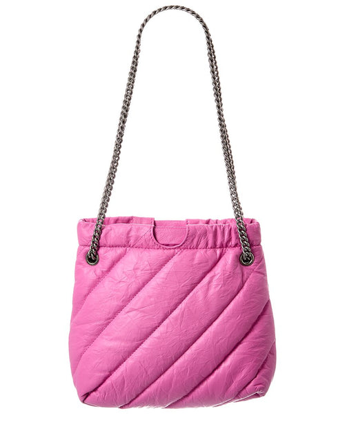 Balenciaga Crush Xs Quilted Leather Chain Bag
