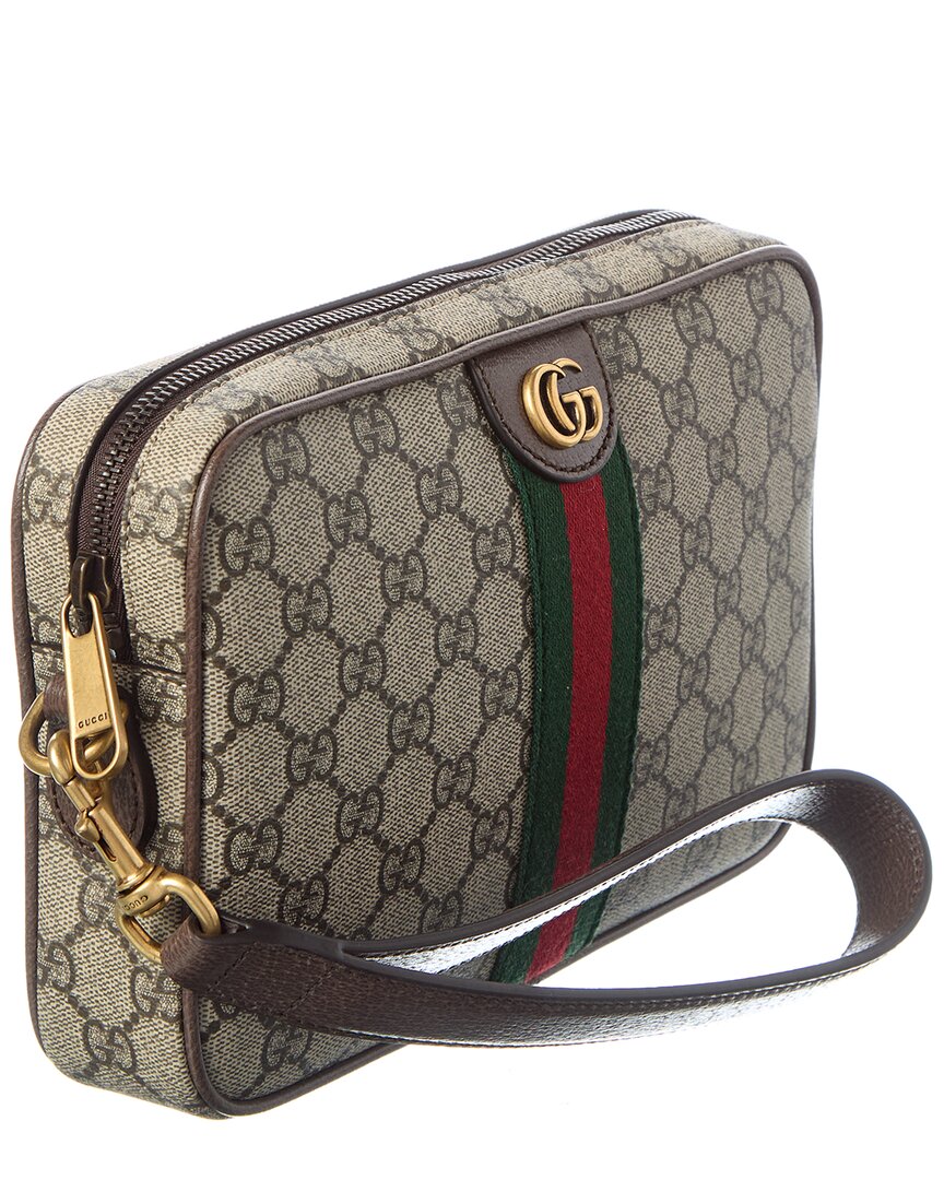 Gucci Ophidia Small Gucci Supreme Canvas & Leather Crossbody