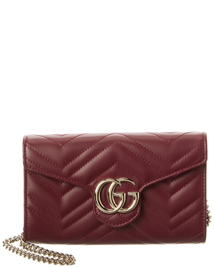 Gucci Gucci Marmont Leather Crossbody