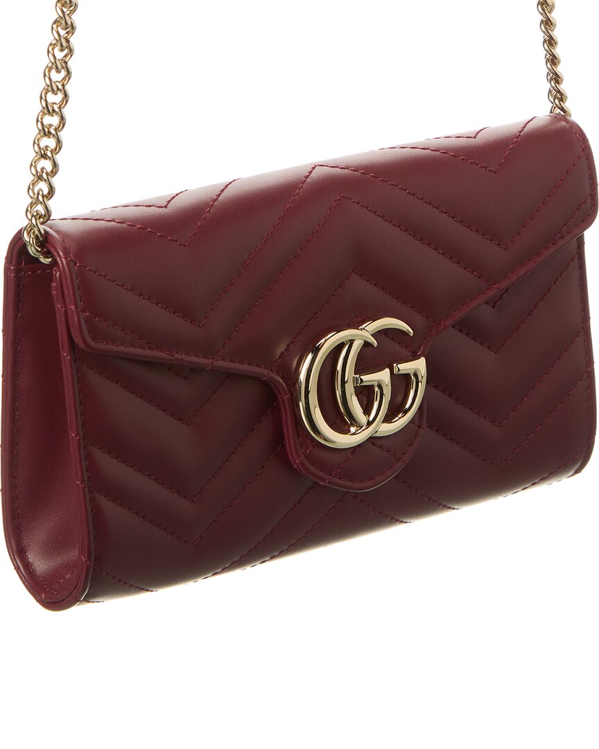 Gucci Gucci Marmont Leather Crossbody