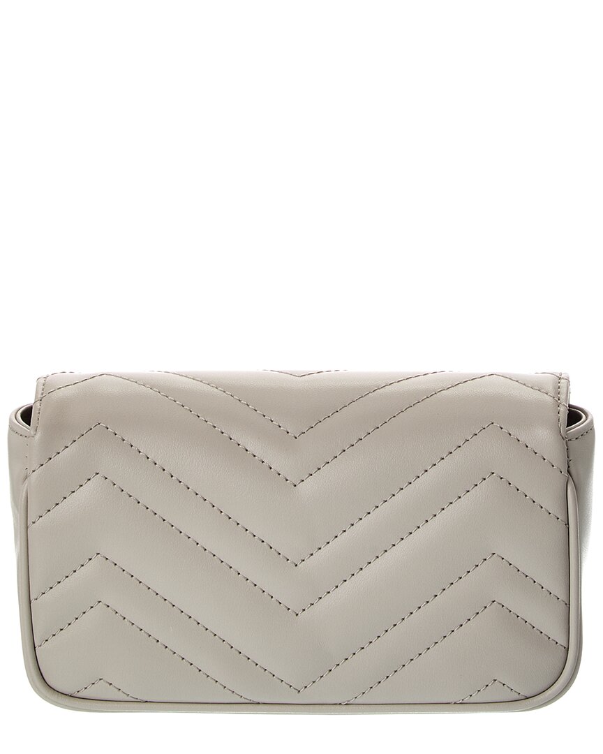 Gucci Gucci Marmont Super Mini Matelasse Leather Shoulder Bag