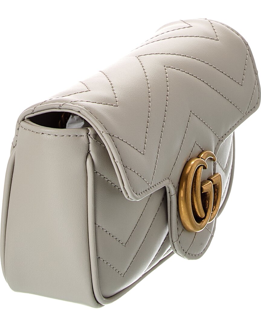 Gucci Gucci Marmont Super Mini Matelasse Leather Shoulder Bag