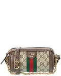 Gucci Ophidia Mini Gucci Supreme Canvas & Leather Crossbody