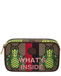 Gucci Gucci Canvas & Leather Pouch