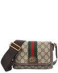 Gucci Ophidia Gucci Supreme Canvas & Leather Mini Bag