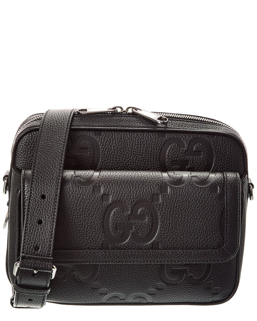 Gucci Small Jumbo Gucci Leather Crossbody