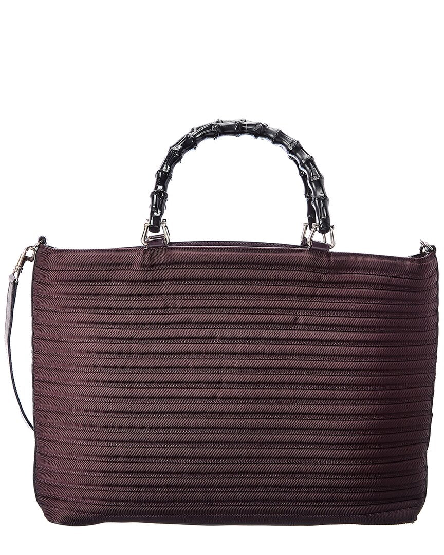 Gucci Black Leather Bamboo Tote ( 1"1 Rep)