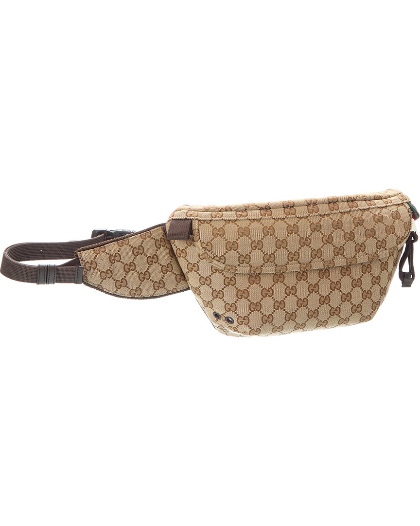 Gucci Large Gucci Canvas Belt Bag