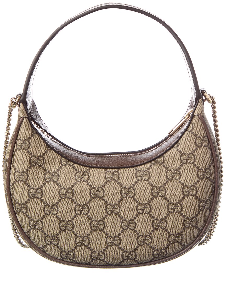Gucci Ophidia Small Gucci Supreme Canvas & Leather Hobo Bag