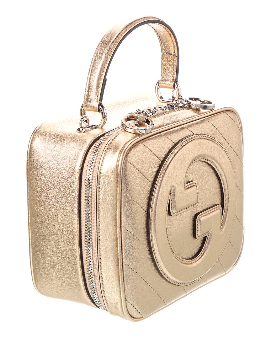 Gucci Blondie Top Handle Leather Shoulder Bag