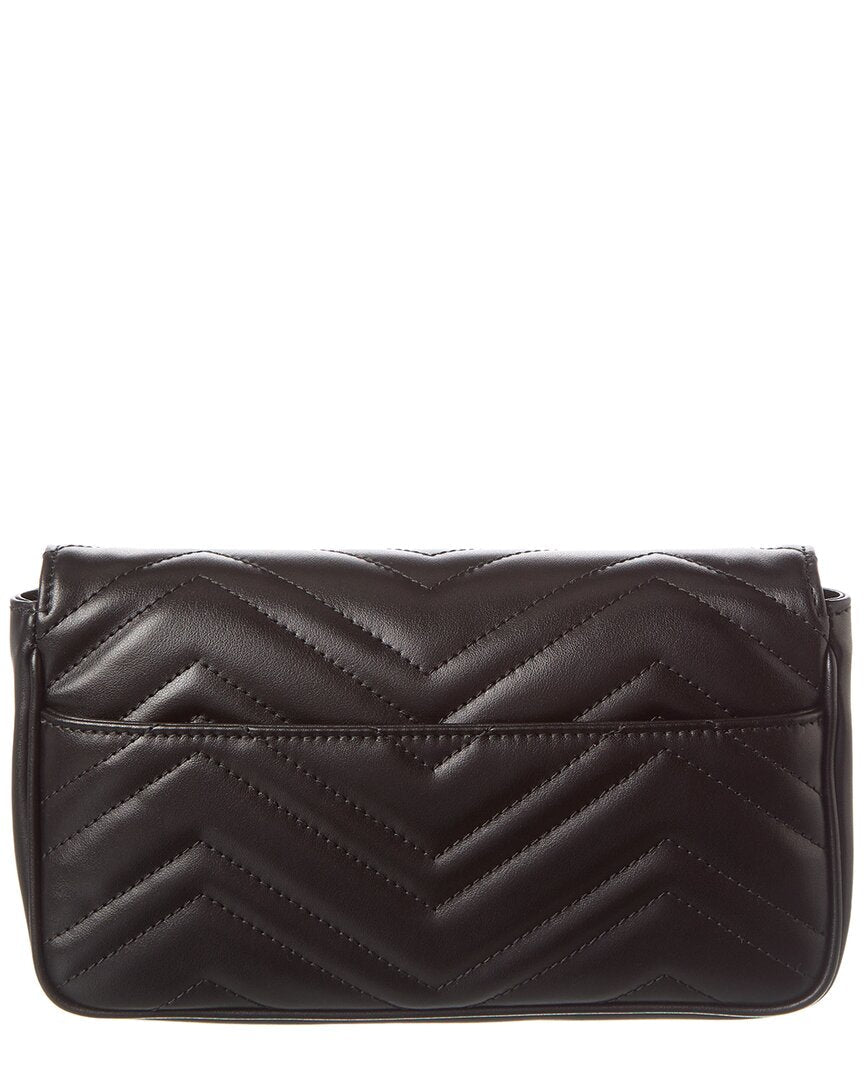Gucci Gucci Marmont Mini Leather Shoulder Bag