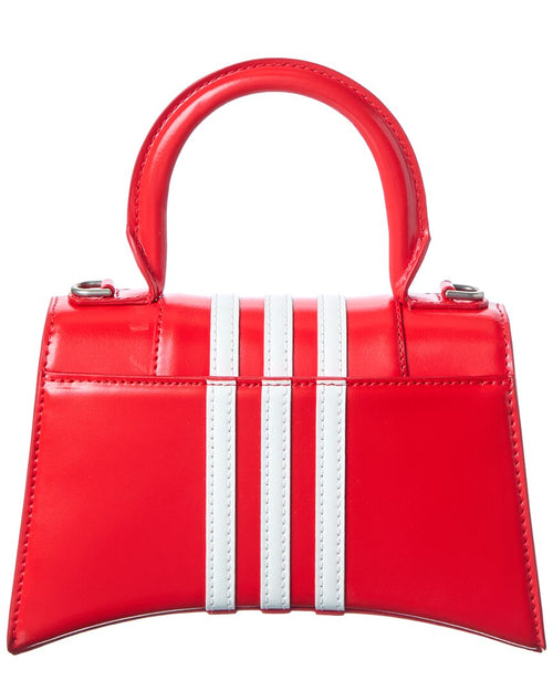 Balenciaga X Adidas Hourglass Xs Leather Top Handle Satchel