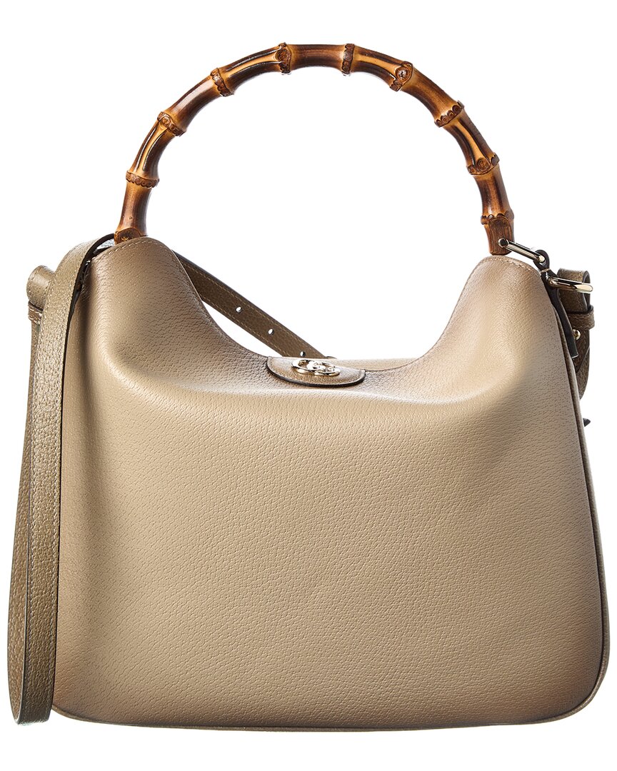 Gucci Diana Medium Leather Hobo Bag