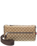 Gucci Small Gucci Canvas Cylinder Bag