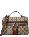 Gucci Ophidia Mini Gucci Supreme Canvas & Leather Cosmetic Case