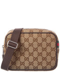 Gucci Gucci Canvas & Leather Crossbody