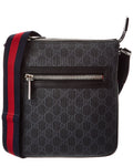 Gucci Small Gucci Supreme Canvas & Leather Crossbody