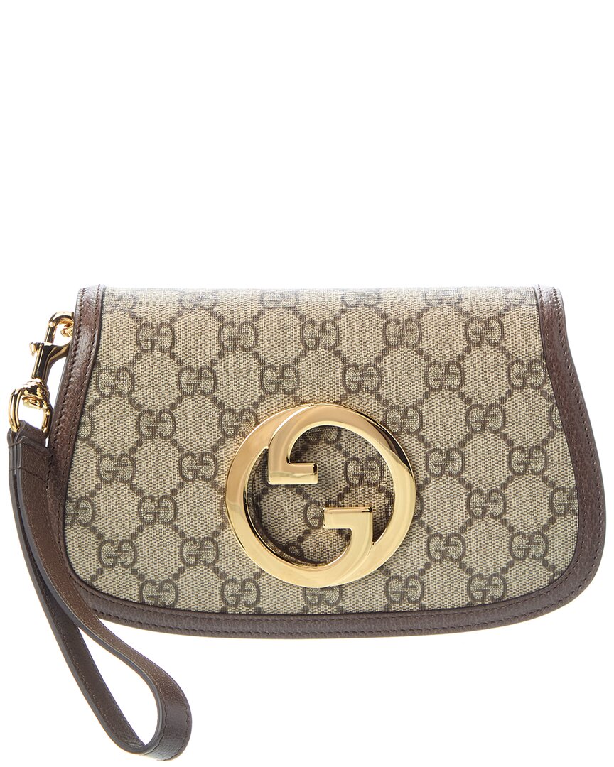 Gucci Blondie Small Gucci Supreme Canvas & Leather Mini Bag