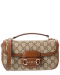 Gucci Horsebit 1955 Soft Small Top Handle Gucci Supreme Canvas & Leather Shoulder