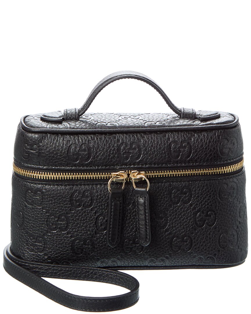 Gucci Gucci Emblem Super Mini Leather Bag