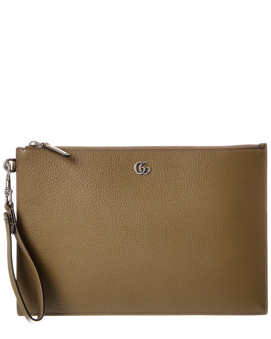 Gucci Leather Clutch