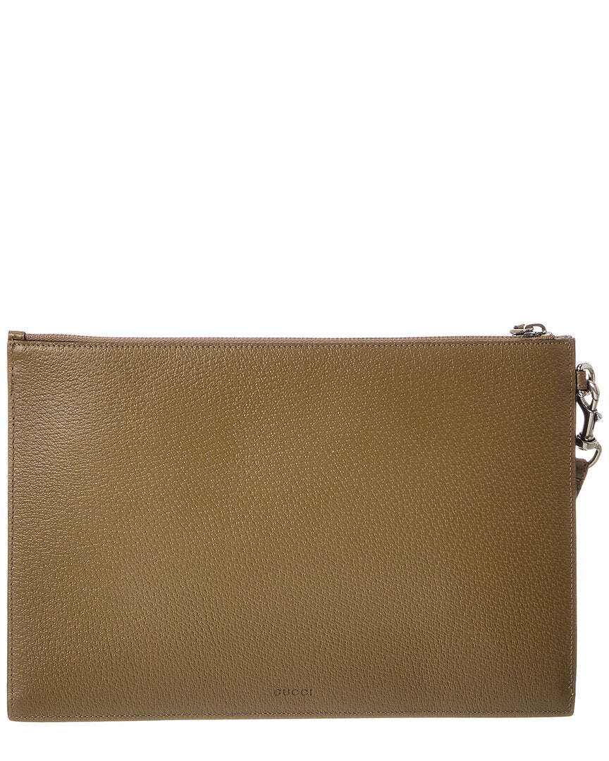Gucci Leather Clutch