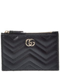 Gucci Gucci Marmont Zip Leather Key Pouch