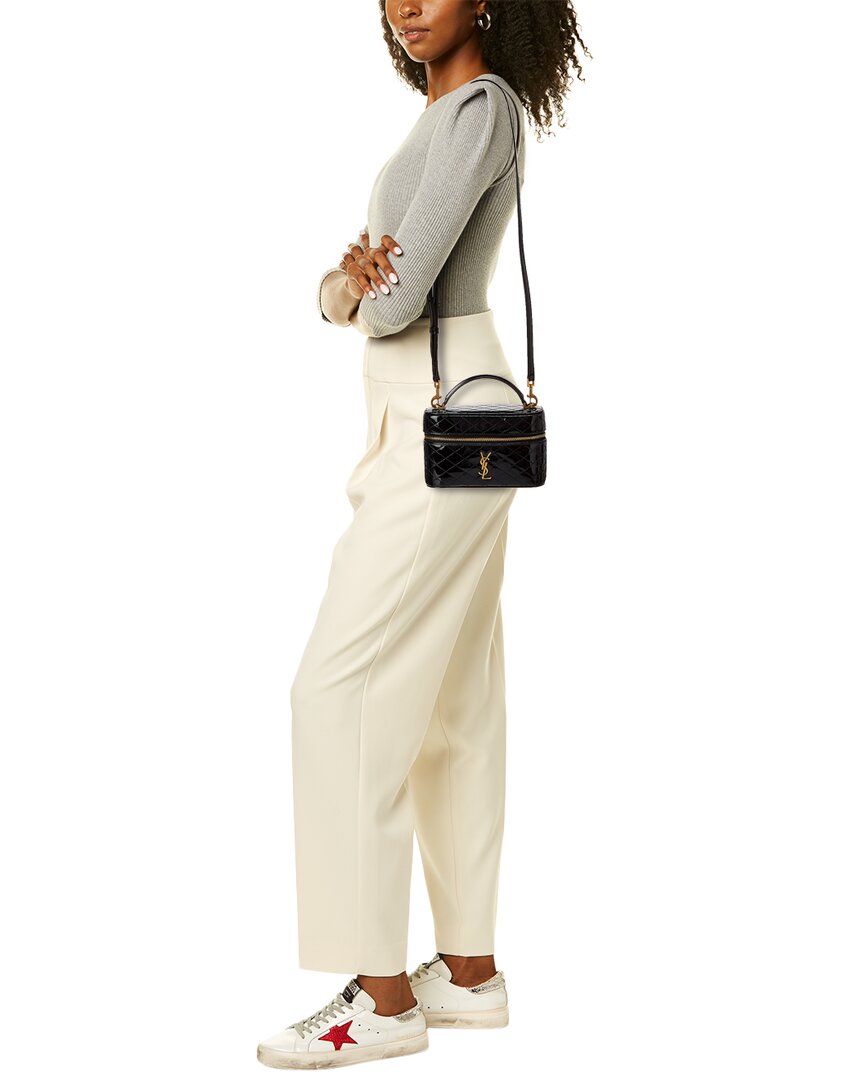 Saint Laurent Gaby Quilted  Vanity Bag