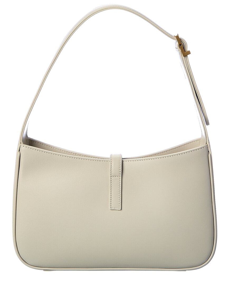 Saint Laurent Smooth Leather Hobo Bag