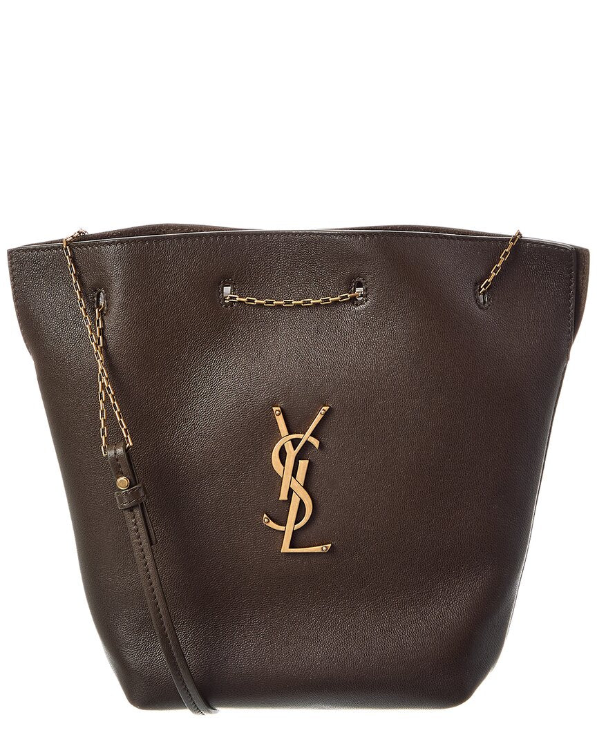 Saint Laurent Pochon Leather Crossbody