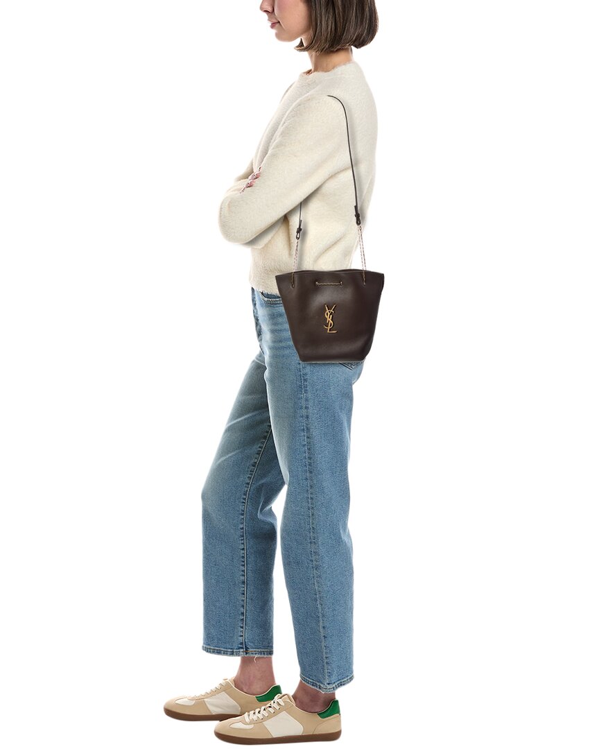 Saint Laurent Pochon Leather Crossbody