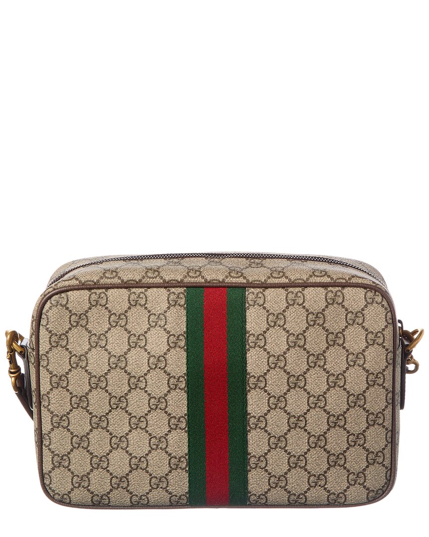 Gucci Ophidia Medium Gucci Supreme Canvas & Leather Crossbody
