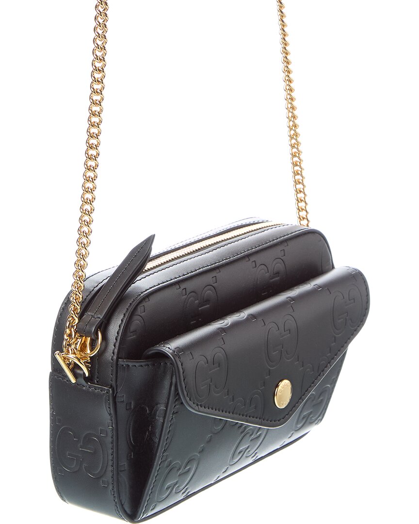 Gucci Super Mini Leather Shoulder Bag