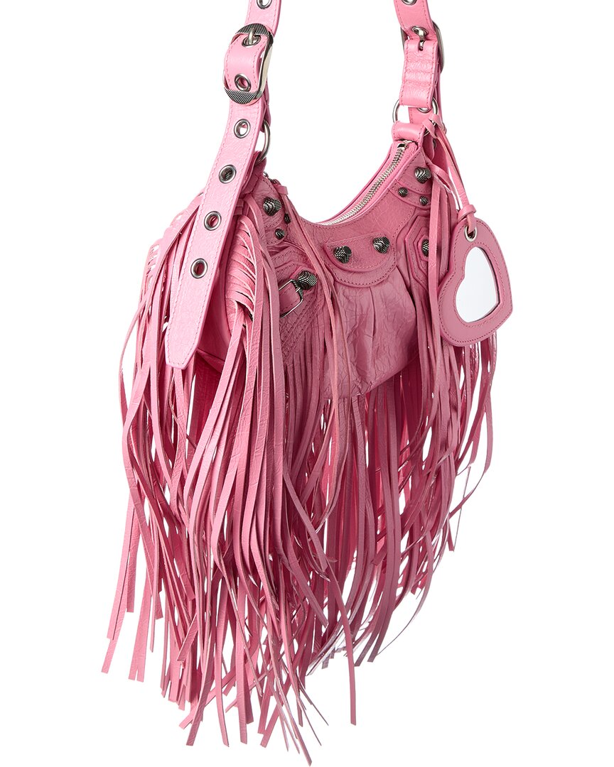 Balenciaga Le Cagole Xs Leather Shoulder Bag