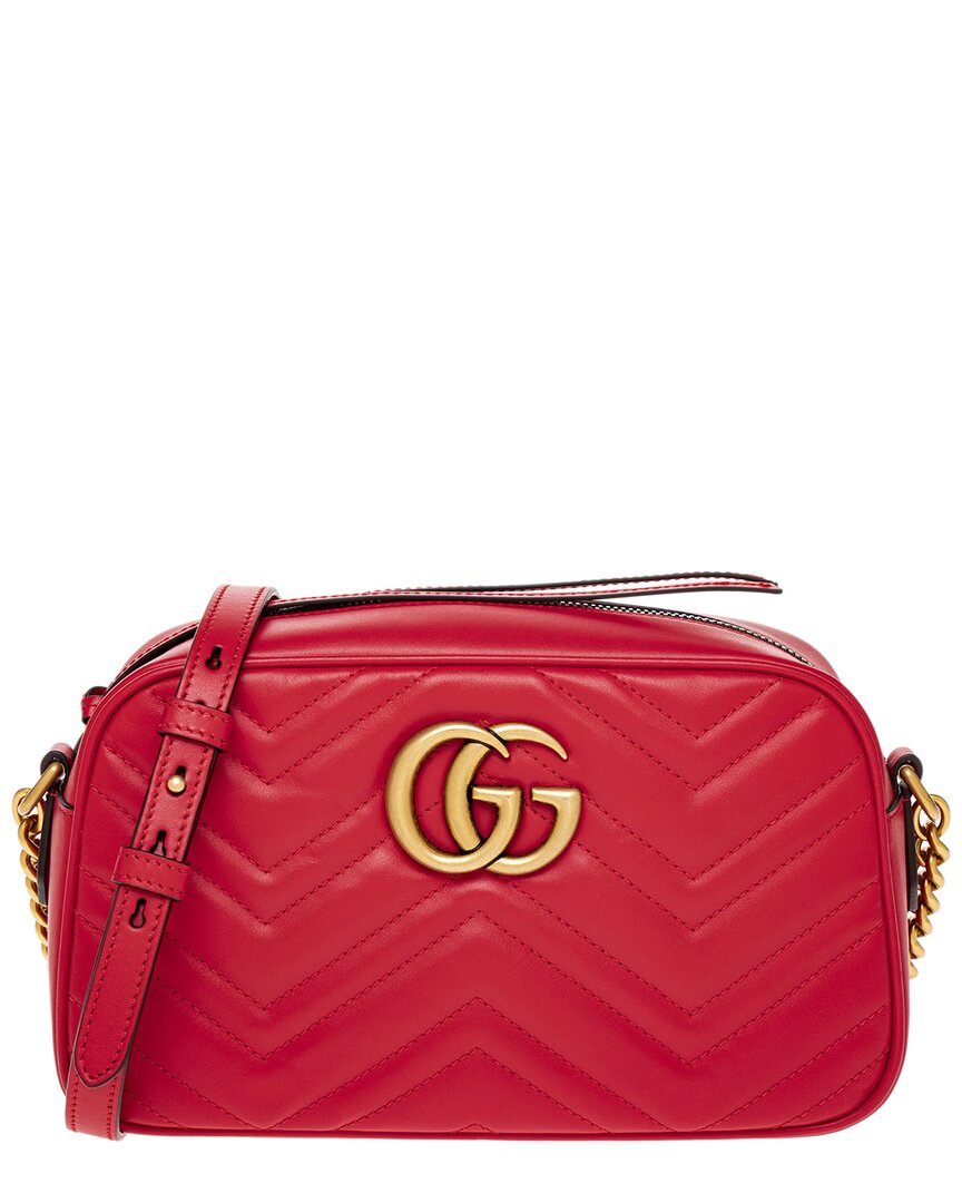 Gucci Gucci Marmont Small Matelasse Leather Shoulder Bag