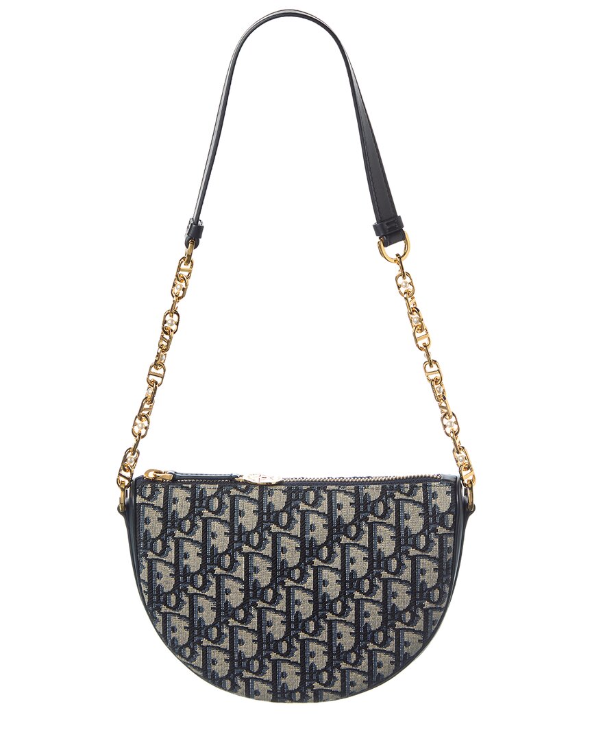 Dior Oblique Canvas & Leather Crossbody