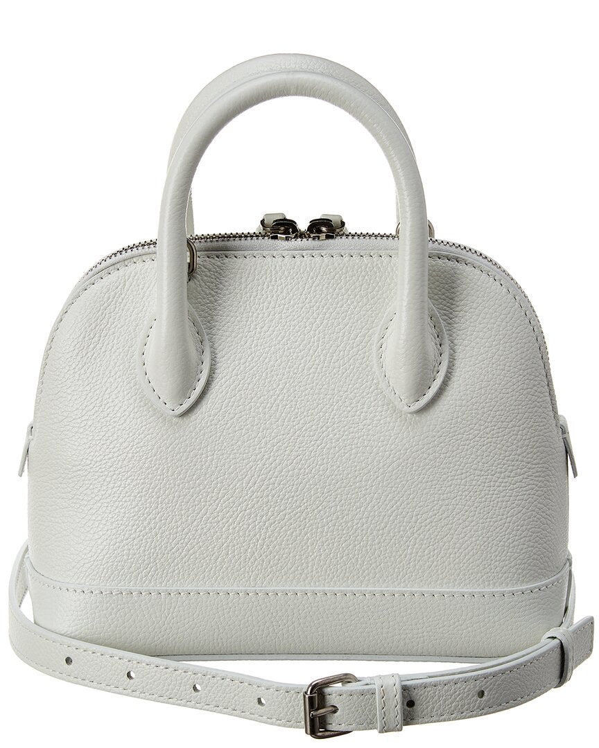 Balenciaga Ville Xxs Leather Top Handle Tote