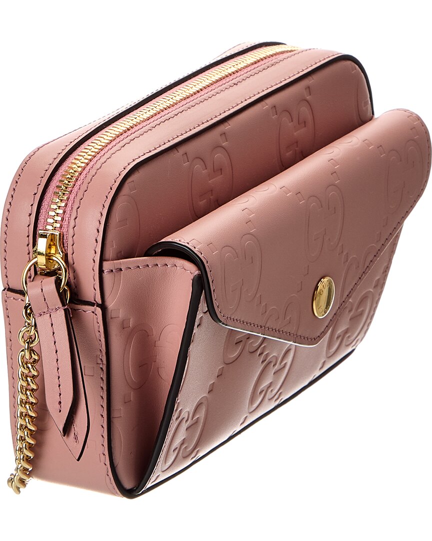 Gucci Gucci Super Mini Leather Crossbody