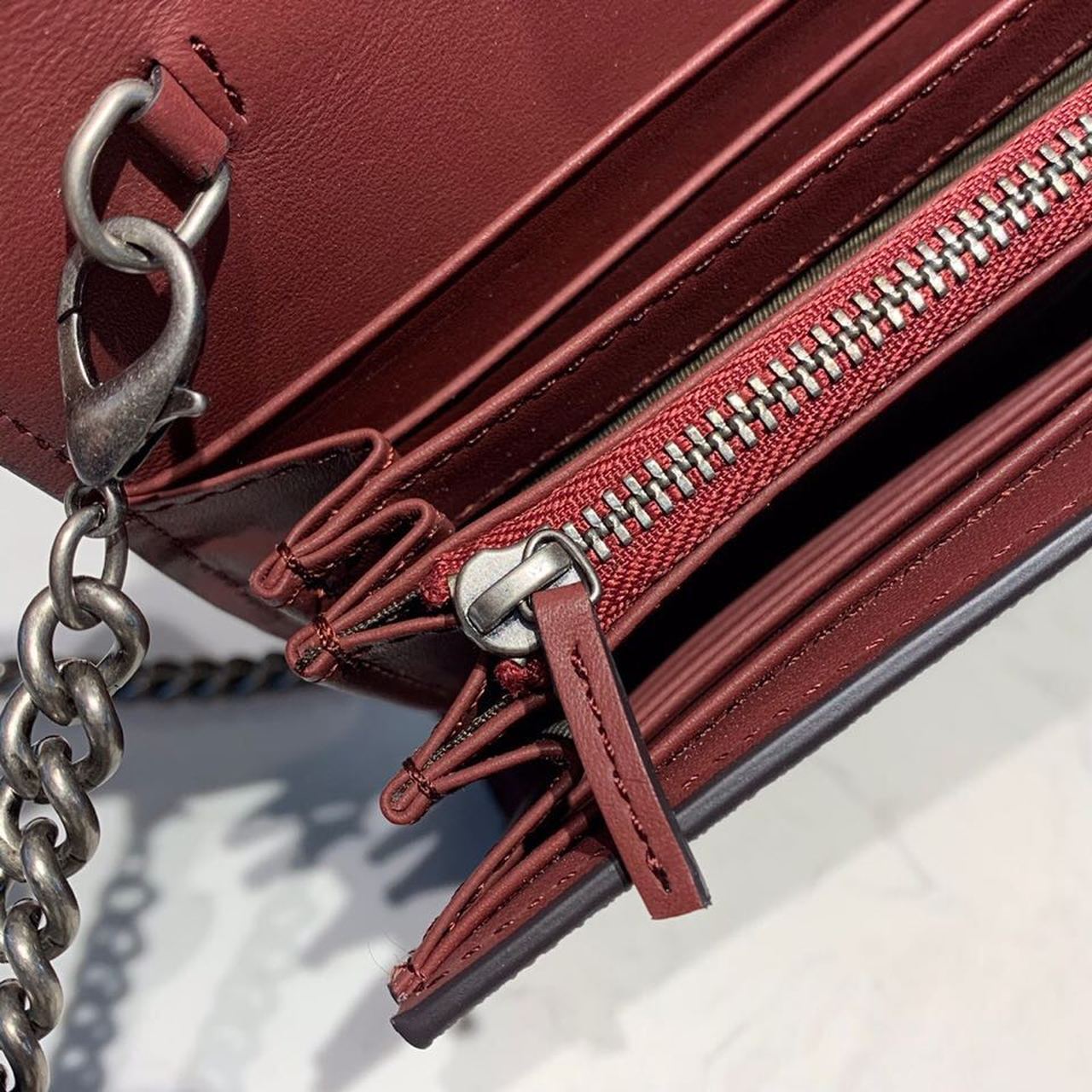Gucci Floral WOC Dioronysus Shoulder Bag 20cm Calfskin Leather Trim Fall/Winter Collection, Burgundy