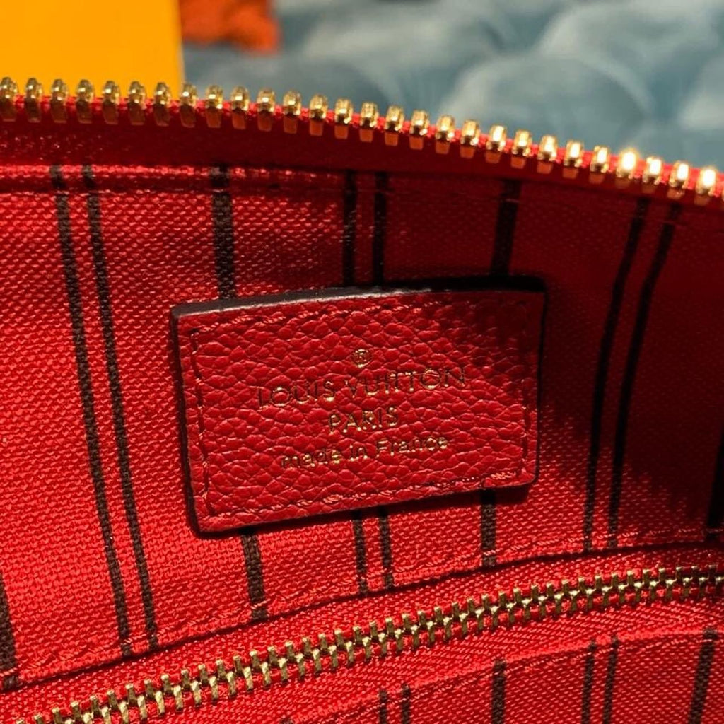 Louis Vuitton Speedy Bandouliere 30 Monogram Empreinte Cherry Red For Women,  Shoulder And Crossbody Bags 11.8in/30cm Louis Vuitton