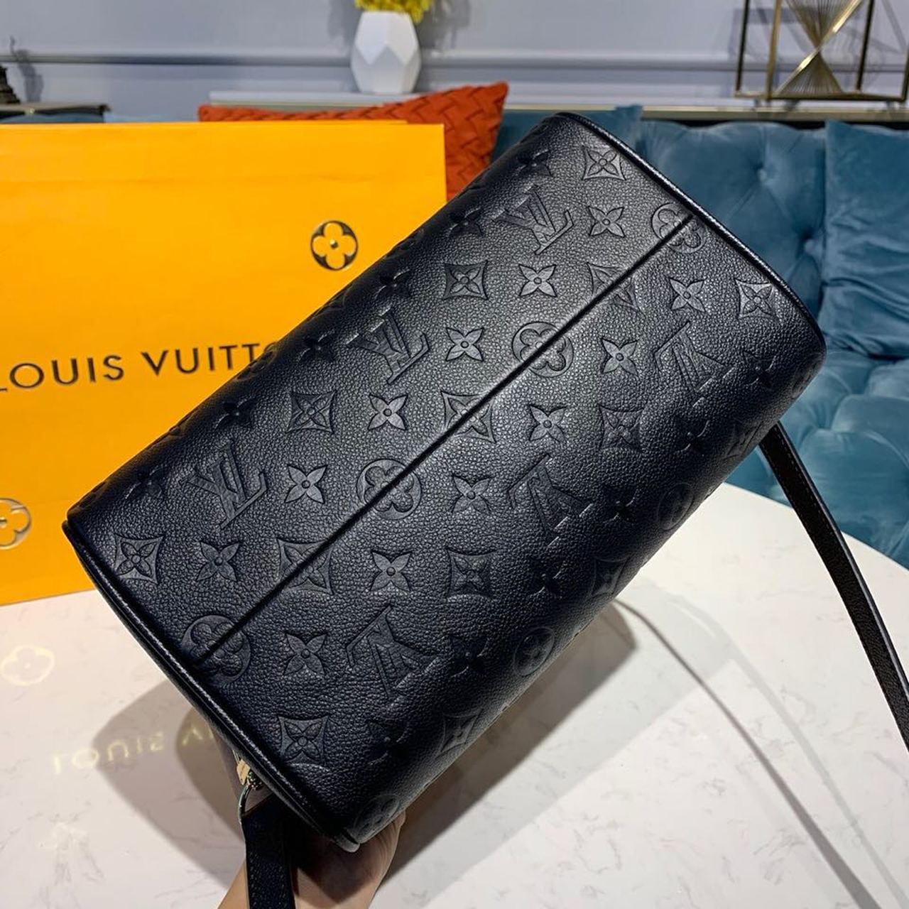 Louis Vuitton Speedy Bandouliere 25 Monogram Empreinte Black For Women,  Shoulder And Crossbody Bags 9.8in/25cm Louis Vuitton M42401