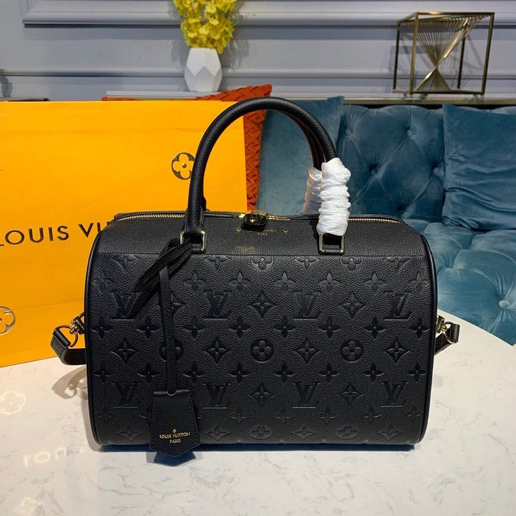 Louis Vuitton Speedy Bandouliere 30 Monogram Empreinte Black For Women,  Shoulder And Crossbody Bags 11.8in/30cm Louis Vuitton M42406