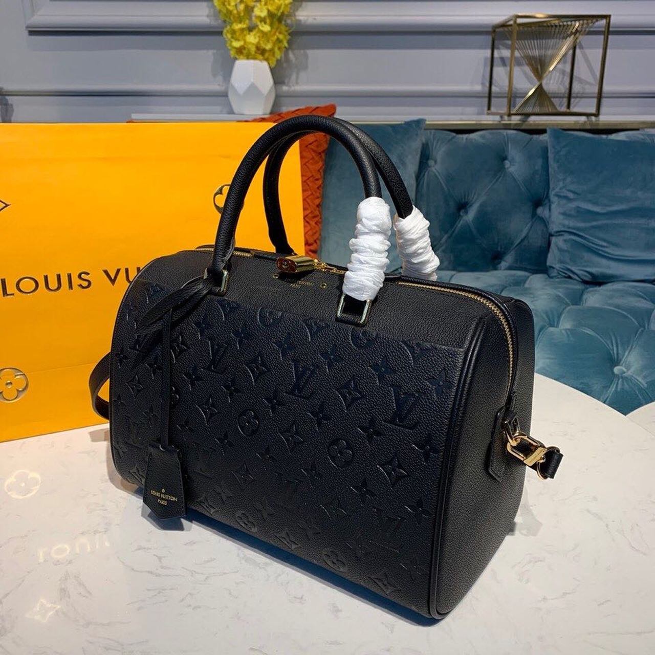Louis Vuitton Speedy Bandouliere 30 Monogram Empreinte Black For Women,  Shoulder And Crossbody Bags 11.8in/30cm Louis Vuitton M42406