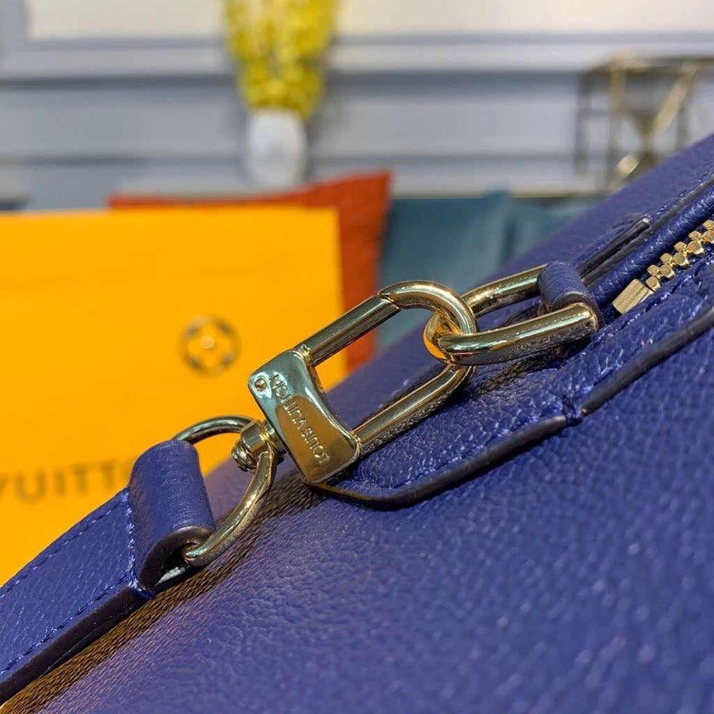 Louis Vuitton Speedy Bandouliere 30 Monogram Empreinte Blue For Women,  Shoulder And Crossbody Bags 11.8in/30cm Louis Vuitton