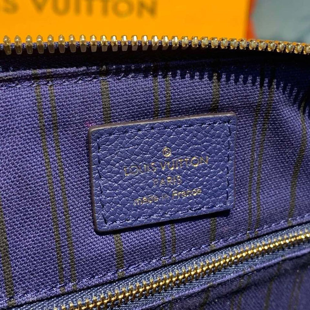 Louis Vuitton Speedy Bandouliere 30 Monogram Empreinte Blue For Women,  Shoulder And Crossbody Bags 11.8in/30cm Louis Vuitton
