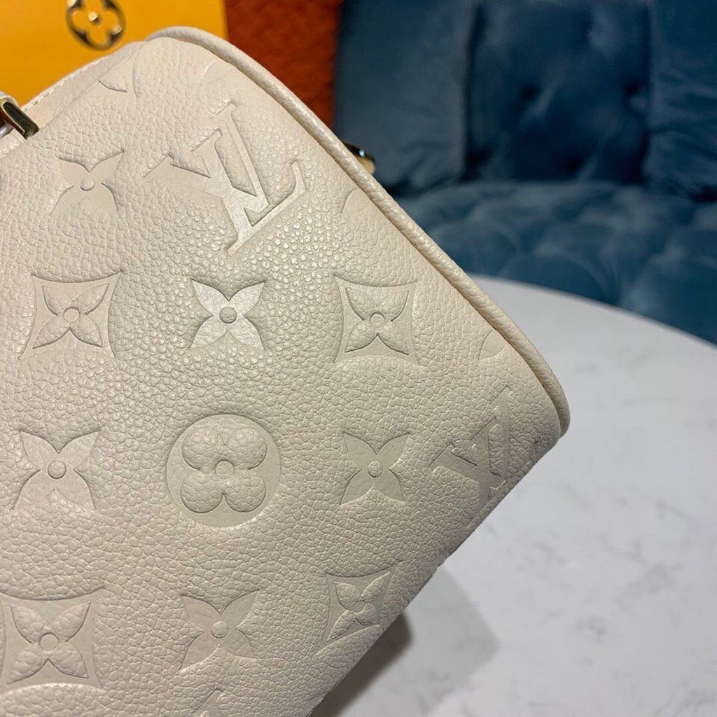 Louis Vuitton Speedy Bandouliere 20 Monogram Empreinte Creme For Women,  Shoulder And Crossbody Bags 7.8in/20cm Louis Vuitton